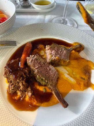 Excellently cooked and surprised me with how tender it was