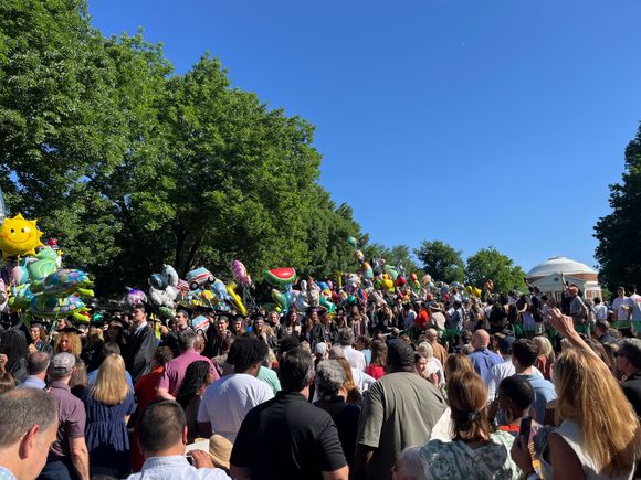 Festivities on the Lawn