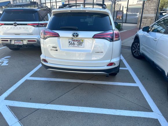 Whenever I see people parked like this I get incredibly angry.  