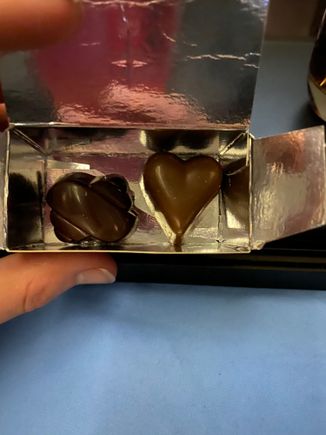 Thought about saving these for my wife....but they were too tempting! Next time, next time.. Brought her a Stroopwaffel from my domestic leg instead ha. 