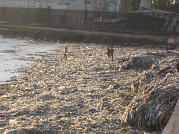 This is what that same "beach" looked like before they sorta cleaned it up.