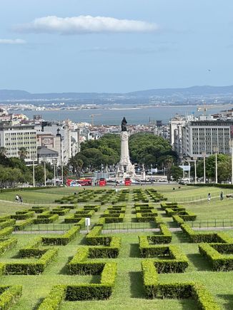 Lisbon from Parque Edward VII
