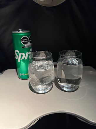 Glass inflight but PDB in plastic