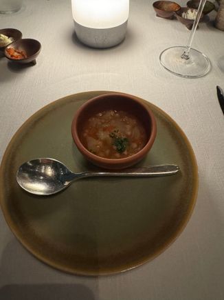Soupy Bouche…..,Bean soup and is really good.