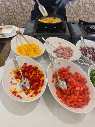 Egg station 