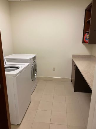 Laundry room with detergent