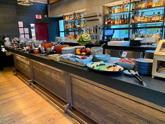 Small but good quality breakfast buffet.
