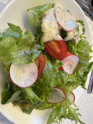 Salad course