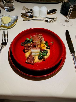 Pan Fried Octopus