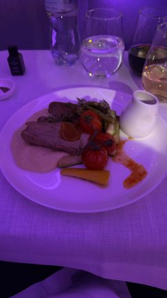 Slow-cooked beef