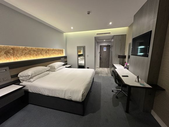 Comfortable large bed
