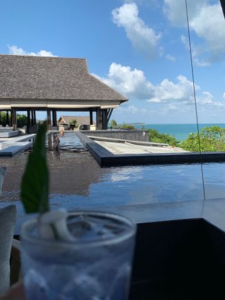 Our cold refreshing coconut drink