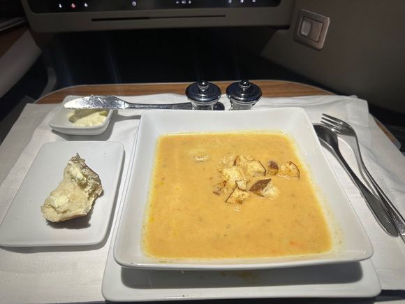 Beer cheese was on offer versus tortilla on the menu. 
