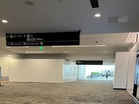 Post-security connector from C to B