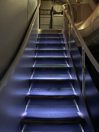 The staircase