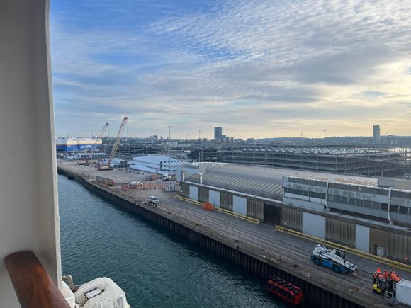 Coming into Southampton