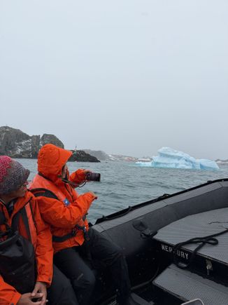 One last Zodiac ride and one last iceberg