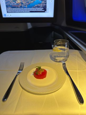 The second nice amuse on the trot after a good one from SYD-SIN last week. 
