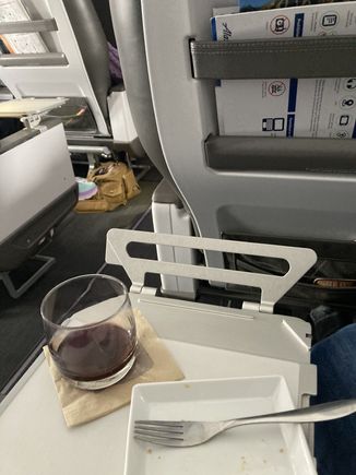 Dessert saved for after dinner.