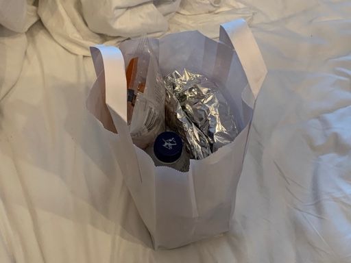 Le petit-déjeuner en chambre à la manière de WHSmith du gare d'Euston