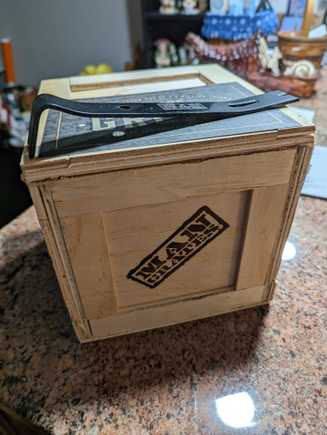 Any present that comes with tools to open it is perfect for me.