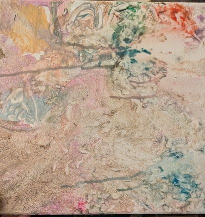 painting after the otters were involved