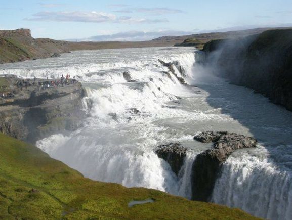 Gullfoss waterfall