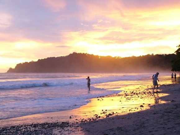 Sunset in Quepos