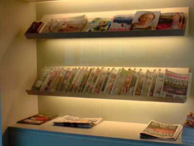 Magazines &amp; Newspapers rack