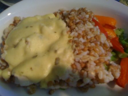 LCML HNL-SFO lemony chicken