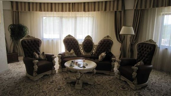 Presidential Suite - Living Room sofa