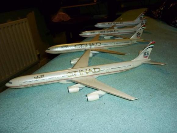 Etihad Models in 1:200