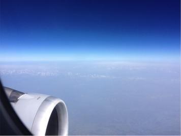 LH A319 out of window