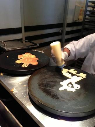 Pancake station