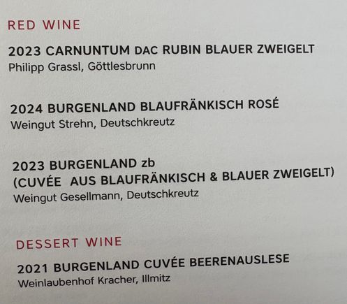 Red & Dessert Wines