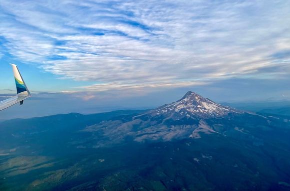 Mt St Helens. AUS-PDX.