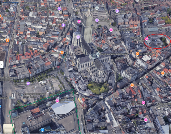 Rubens centre-right, Hilton bottom-left.