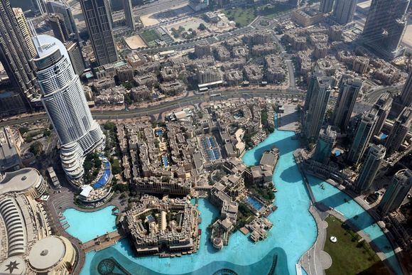 A view of Dubai