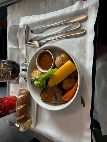 Beef Sunday Roast - quite good and quite british!