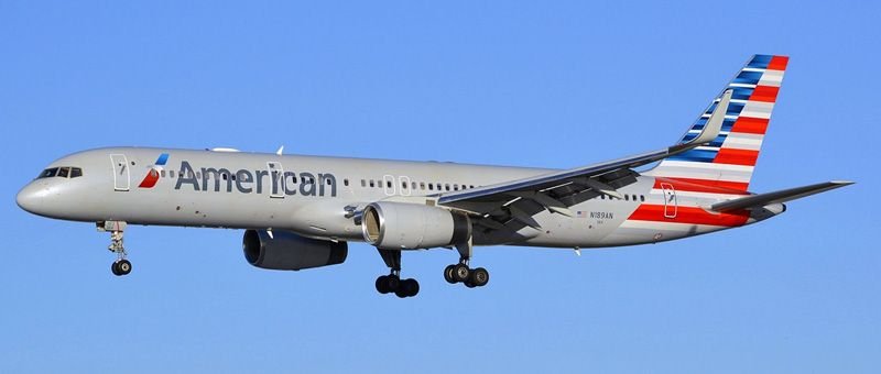 boeing 757 american airlines inside