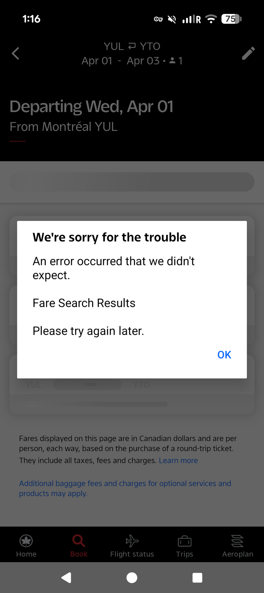 AC App fail