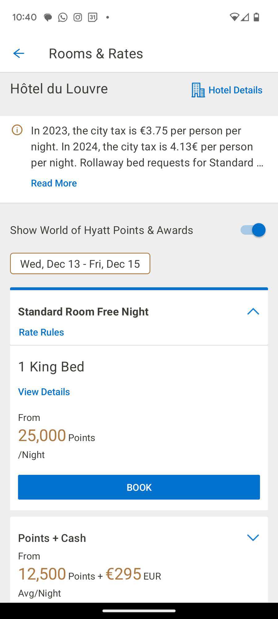 Standard Room Availability but No Award Availability - Page 7 - FlyerTalk  Forums