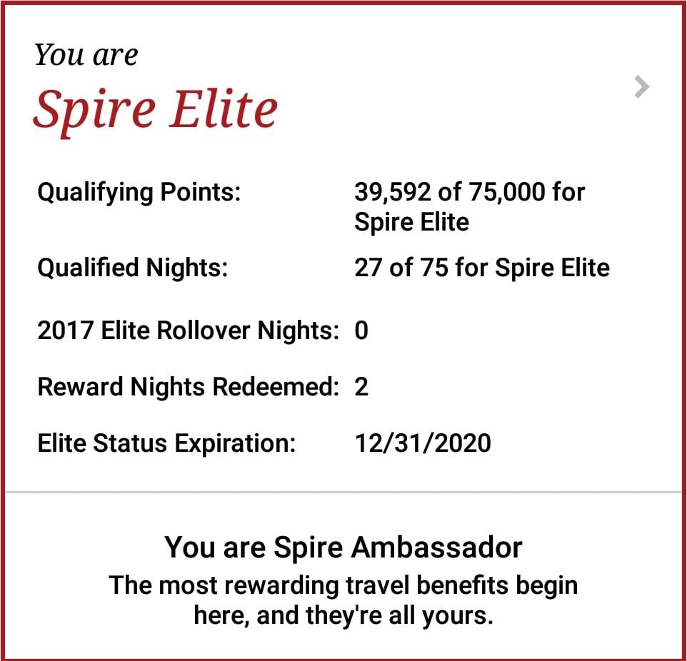 Extending Spire Status By Purchasing Ambassador Page 13