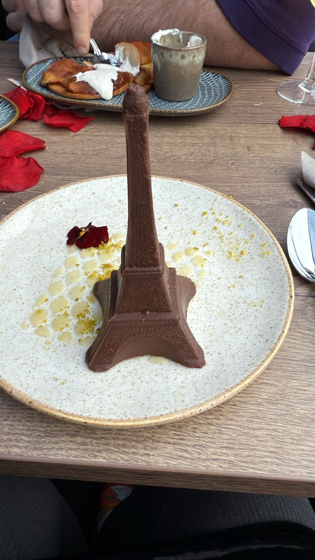 Chocolate Eiffel Tower