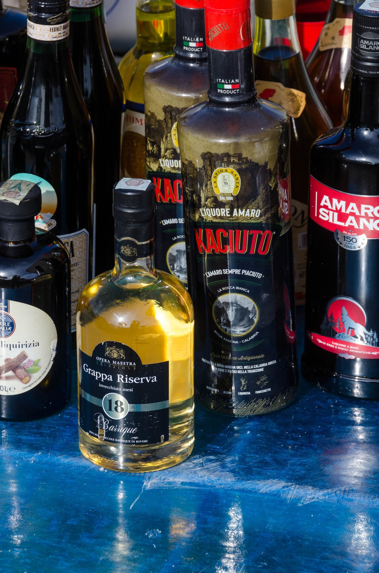 More Italian alcohol.