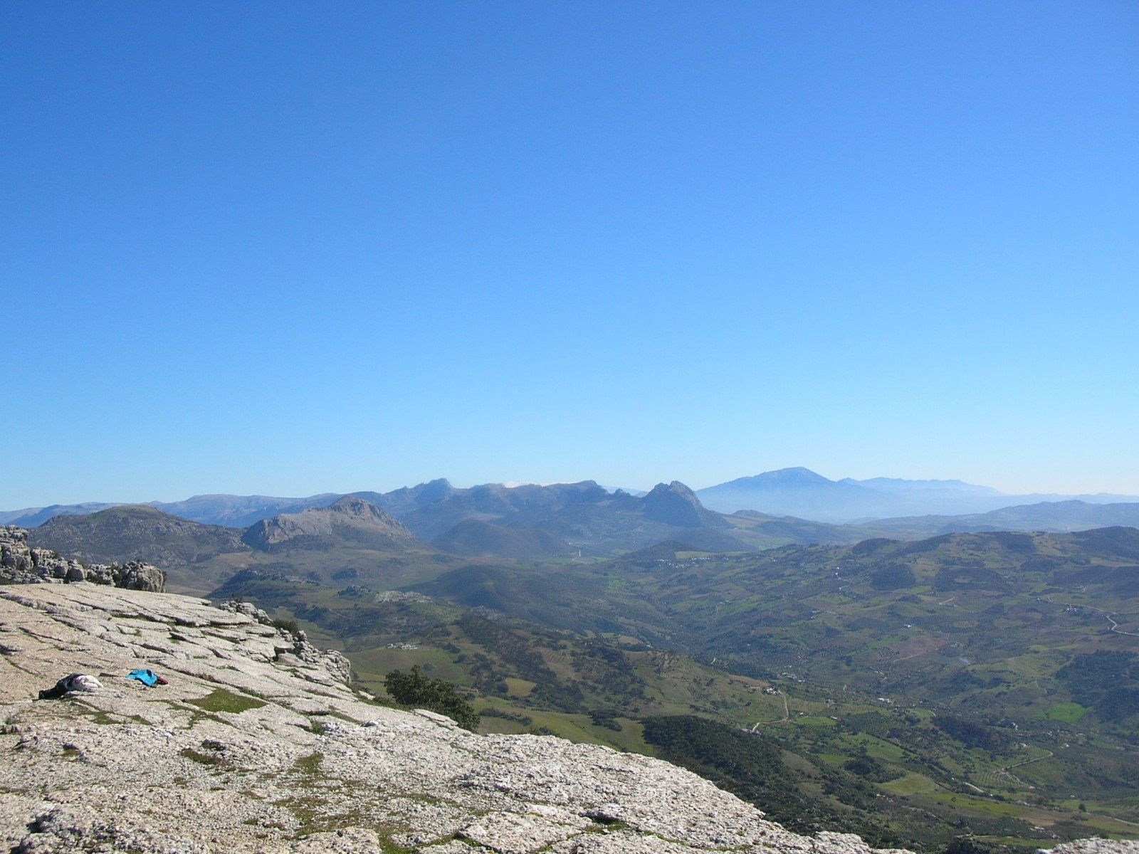 view from El Torcal