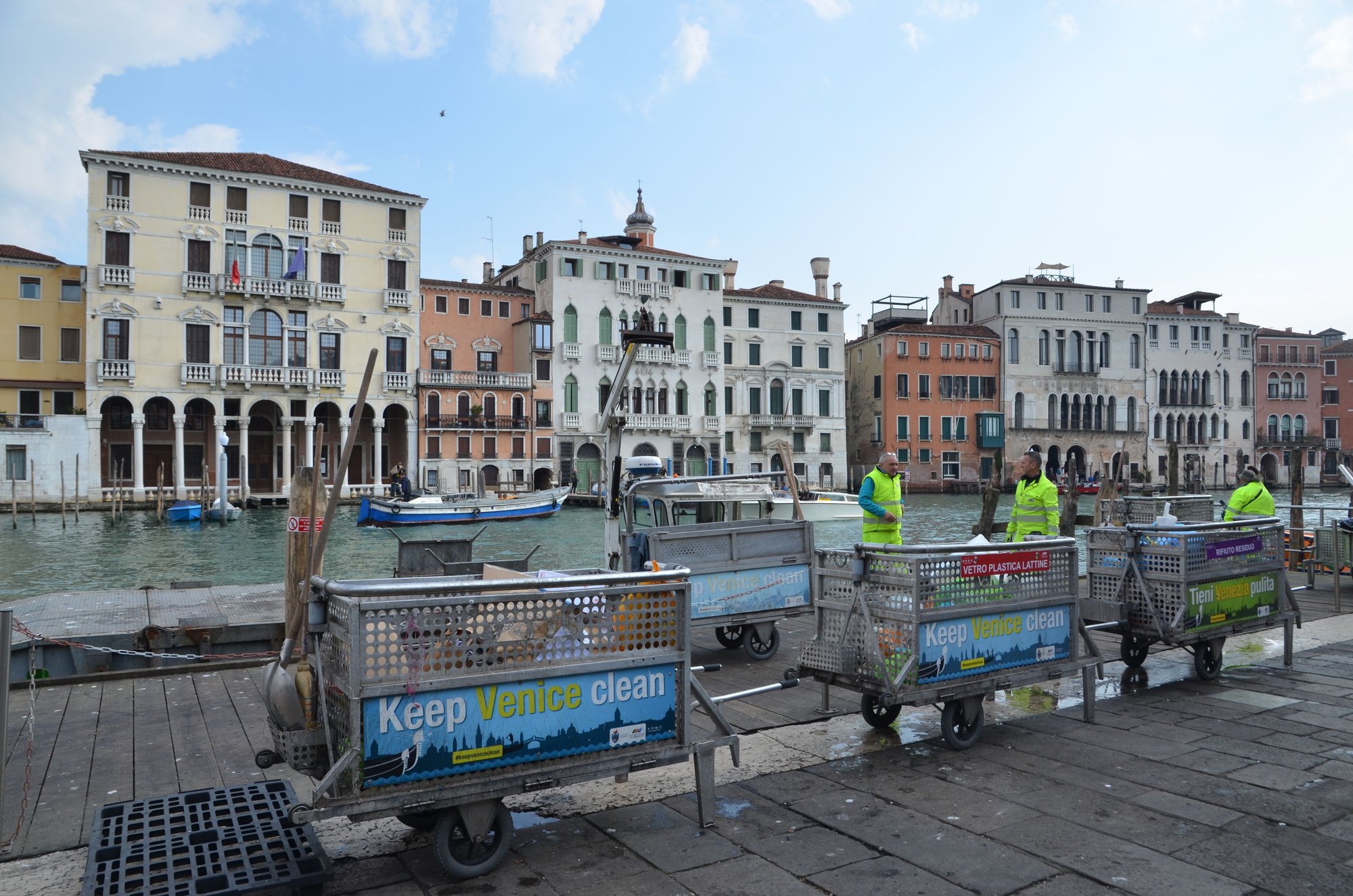 And they *do* keep Venice clean!