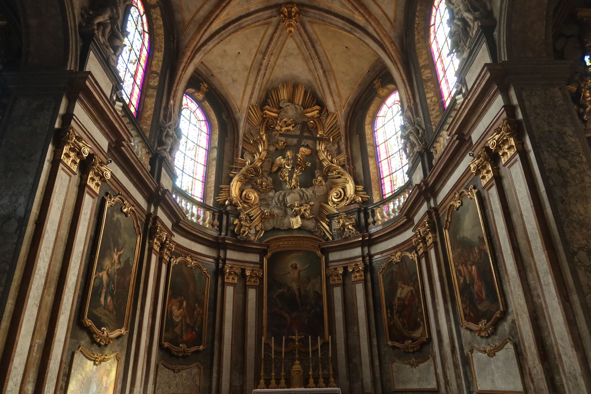 Main Altar at Cathedral of St. Jean
