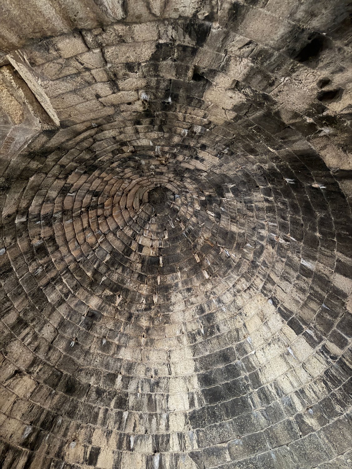 Conical roof of the tomb