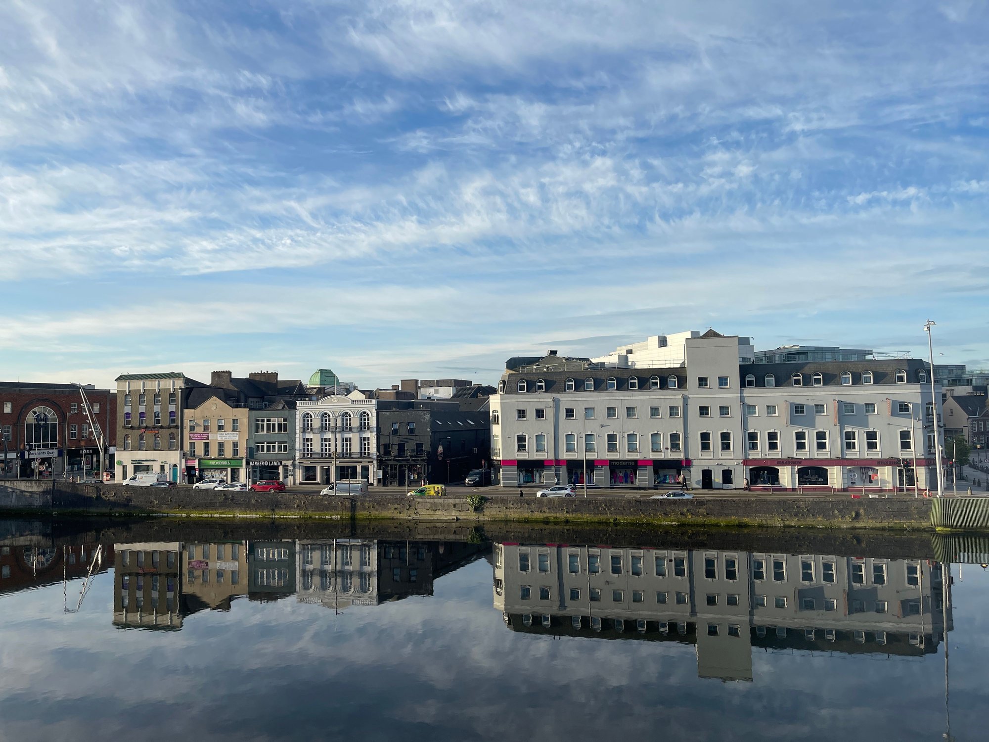 The Lee River waterfront